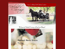 Tablet Screenshot of nolandscarriage.com